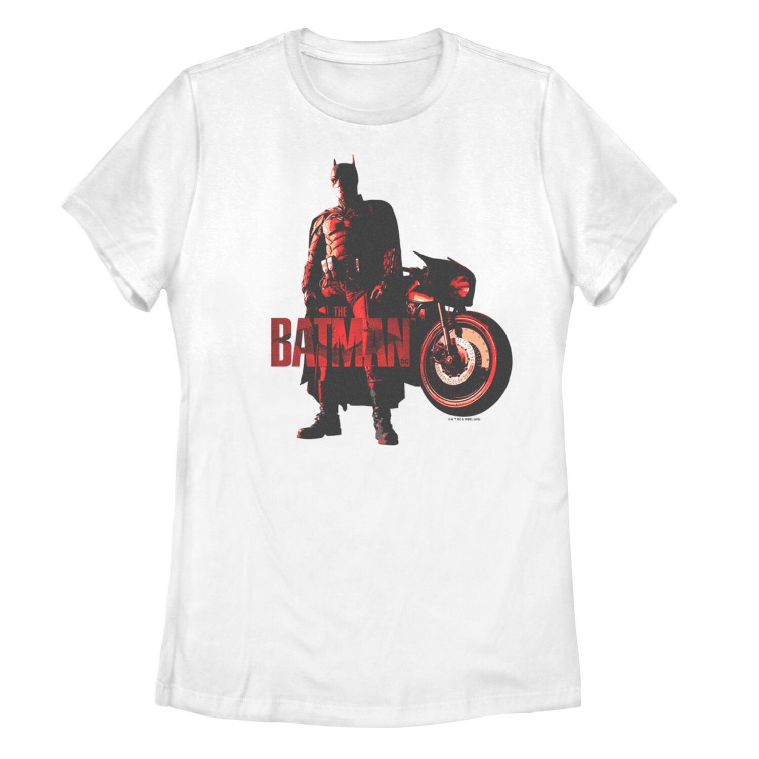 

Детская красная футболка с рисунком DC Comics Batman Batcycle Licensed Character