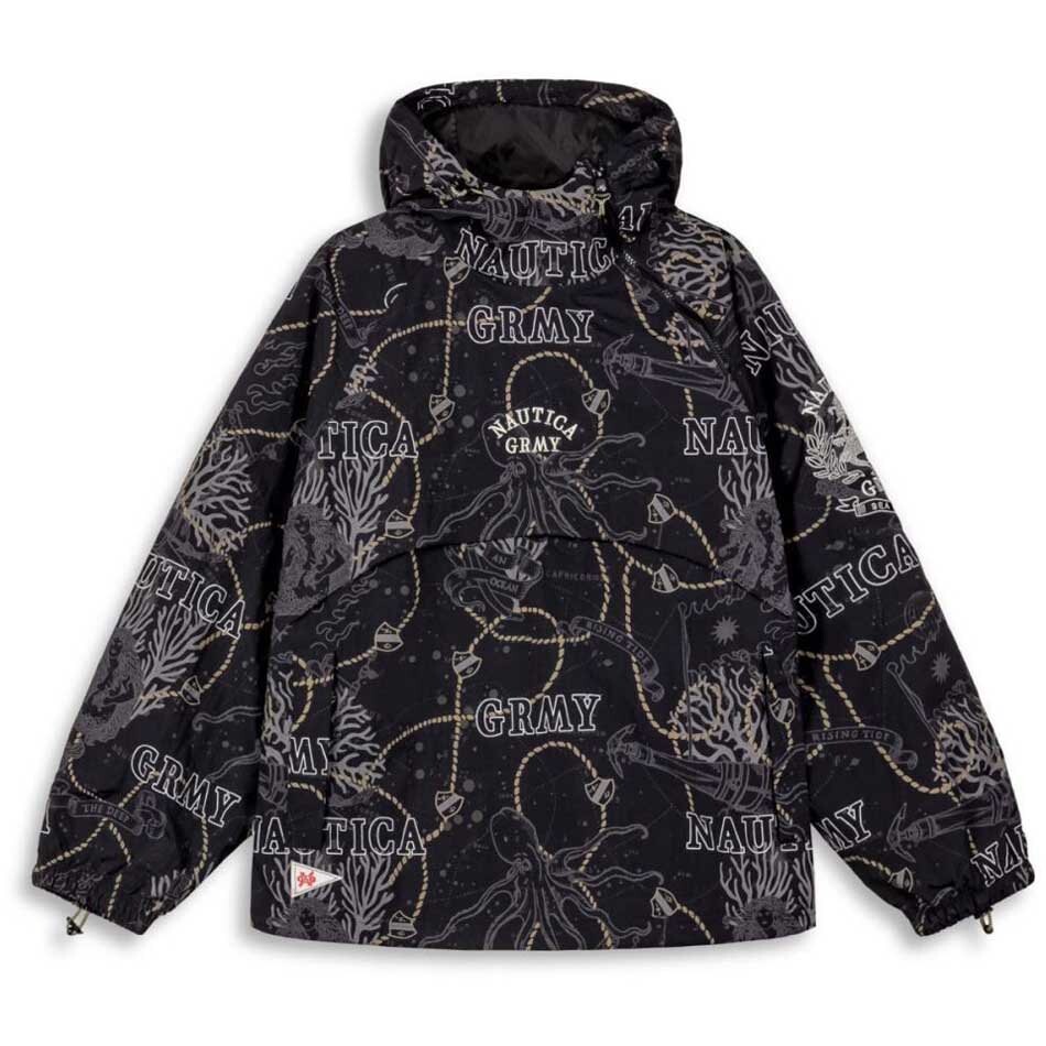 

Куртка Grimey Mighty Harmonist Nautica Tracksuit, черный