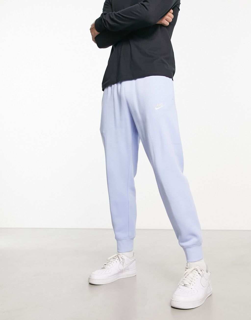 

Синие флисовые джоггеры Nike Club