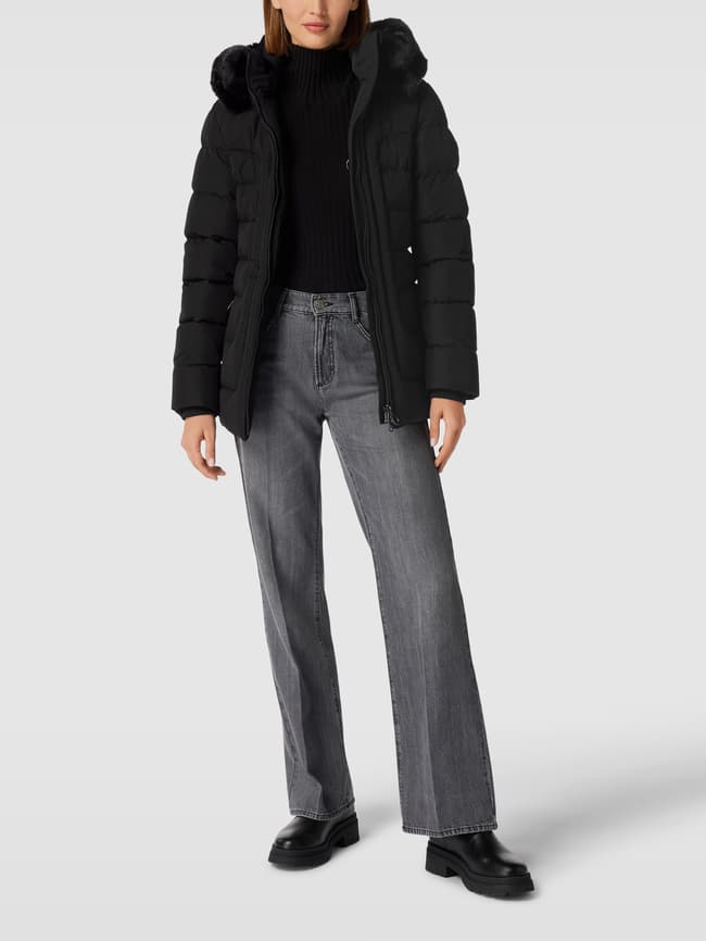 Функциональная куртка со съемным капюшоном, модель Belvitesse Medium Wellensteyn, черный пальто стеганое со съемным капюшоном модель бельвитессе wellensteyn черный