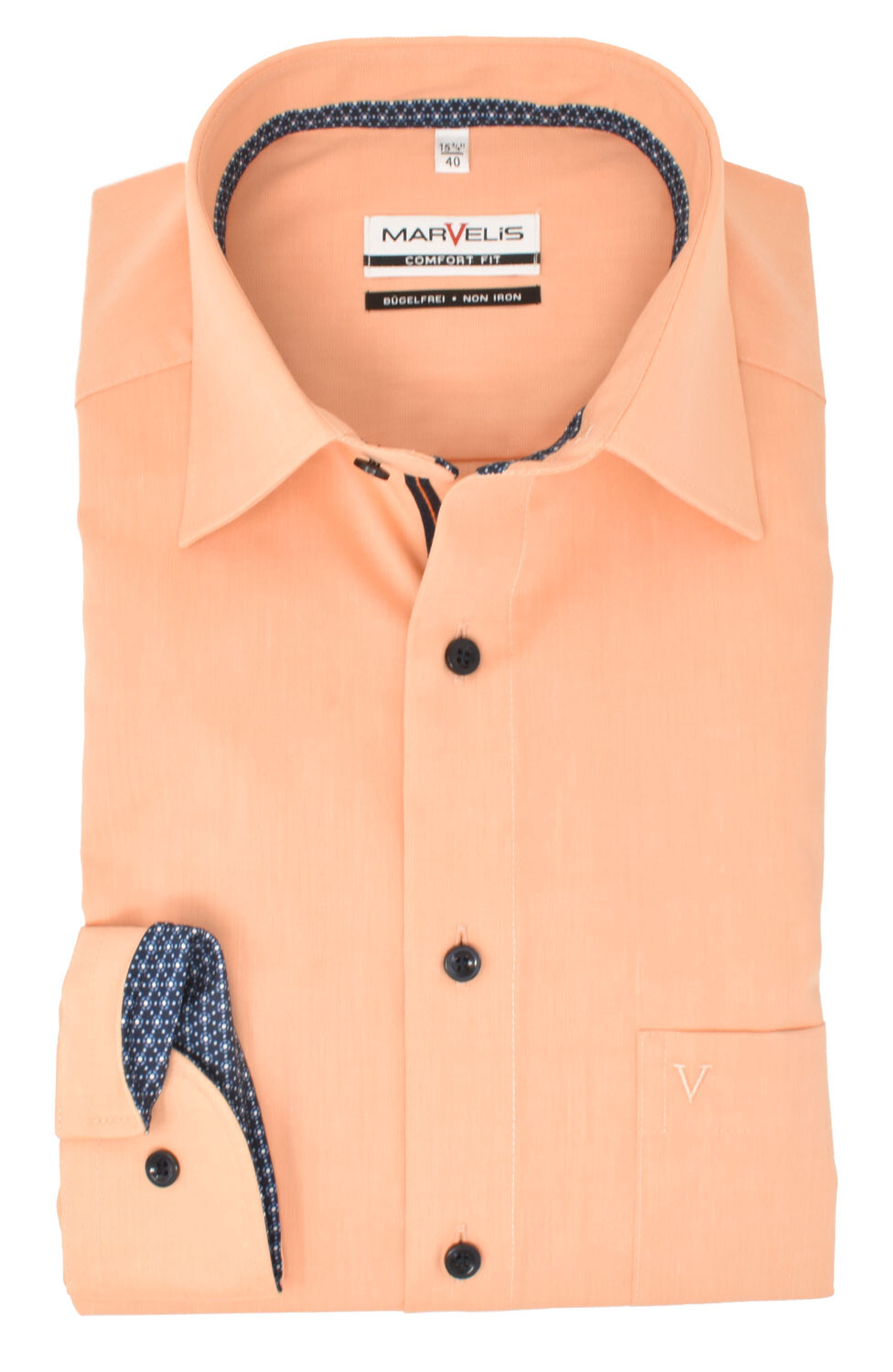

Рубашка MARVELIS Comfort Fit Business, коралловый