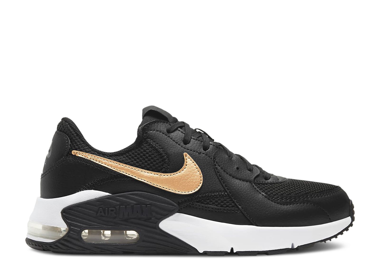 

Кроссовки Nike Wmns Air Max Excee 'Black Metallic Gold', черный