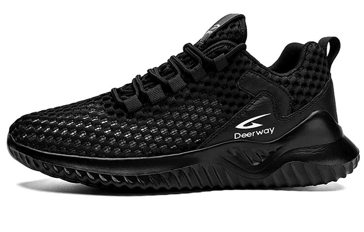 

Кроссовки DEERWAY Lifestyle Shoes Men Low-top Black, черный