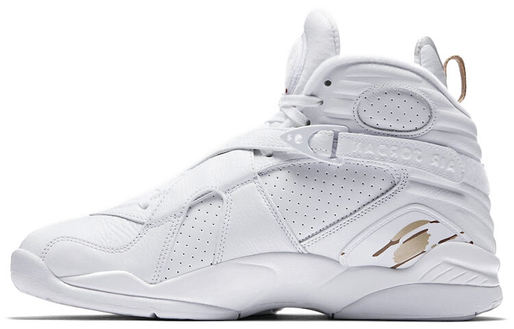 

Jordan 8 Retro OVO белые