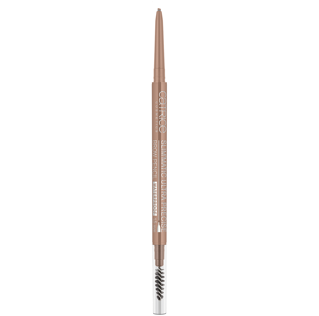 Водостойкий карандаш для бровей 020 средне-коричневый Catrice Slim‘Matic Ultra Precise Brow, 0,05 гр автоматический карандаш для бровей ultra precision brow liner 0 09 гр