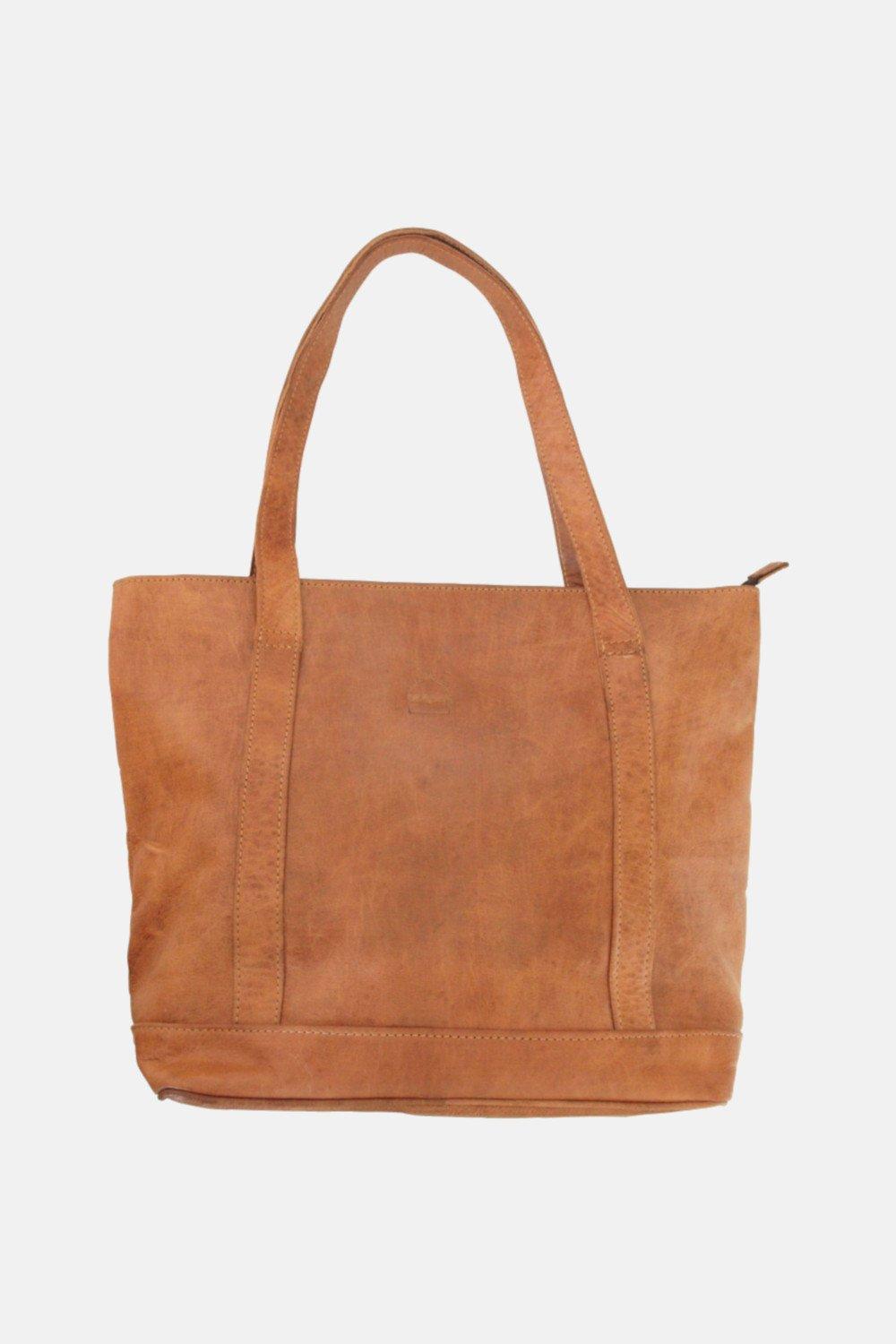Кожаная большая сумка 'The Nador' Berber Leather, коричневый