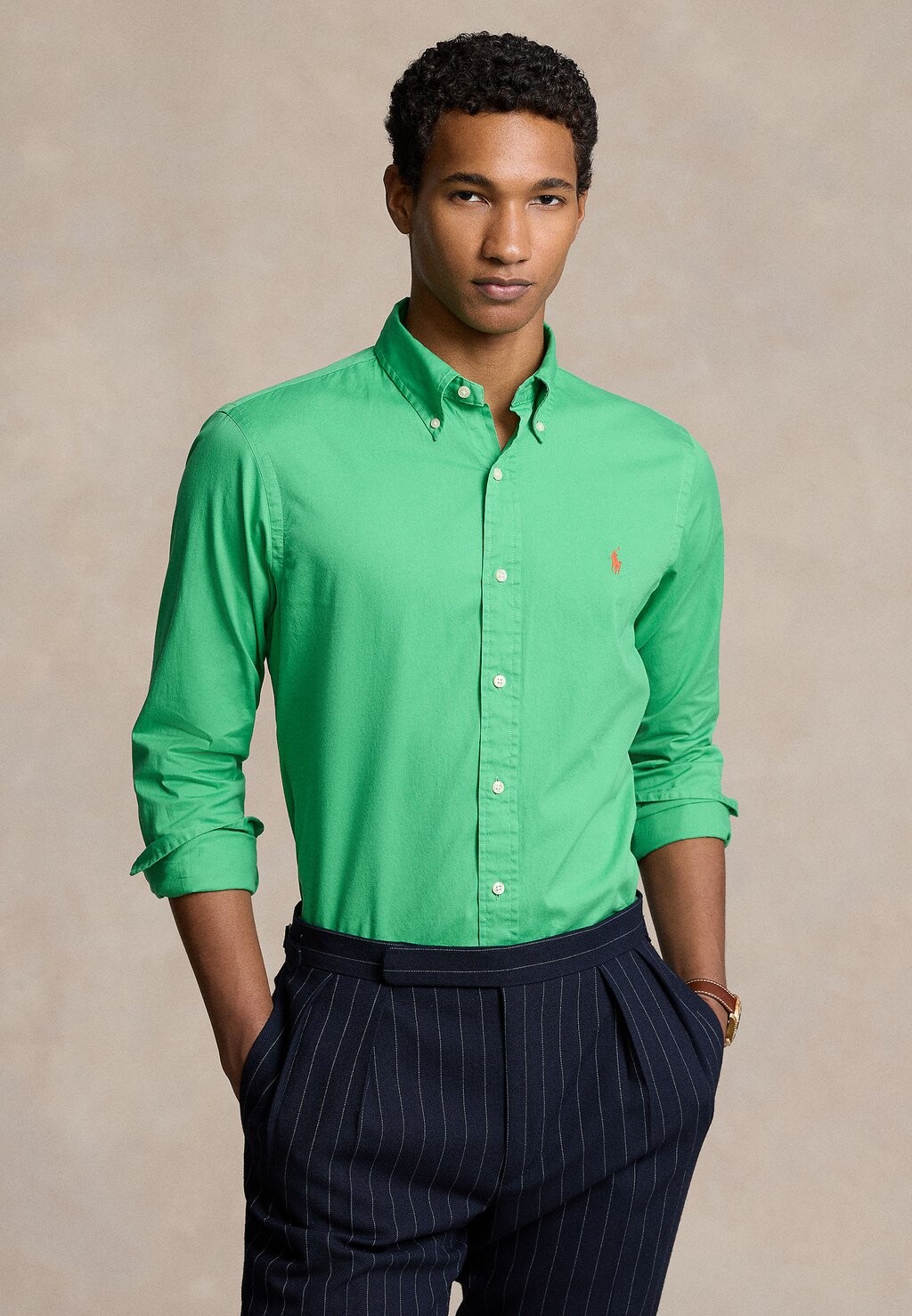 

Рубашка LONG SLEEVE SPORT Polo Ralph Lauren, цвет vineyard green