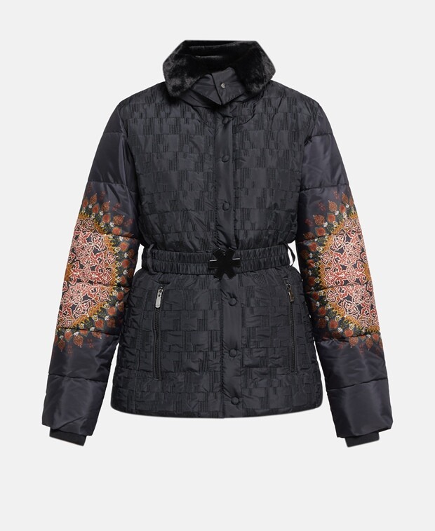 

Стеганая куртка Desigual, черный