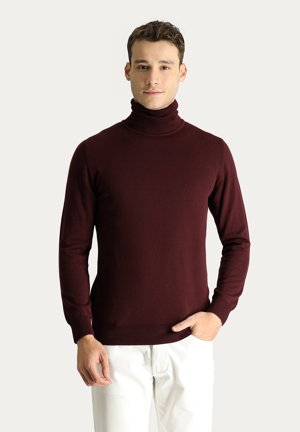 

Вязаный свитер REGULAR FIT Kigili, цвет dark burgundy