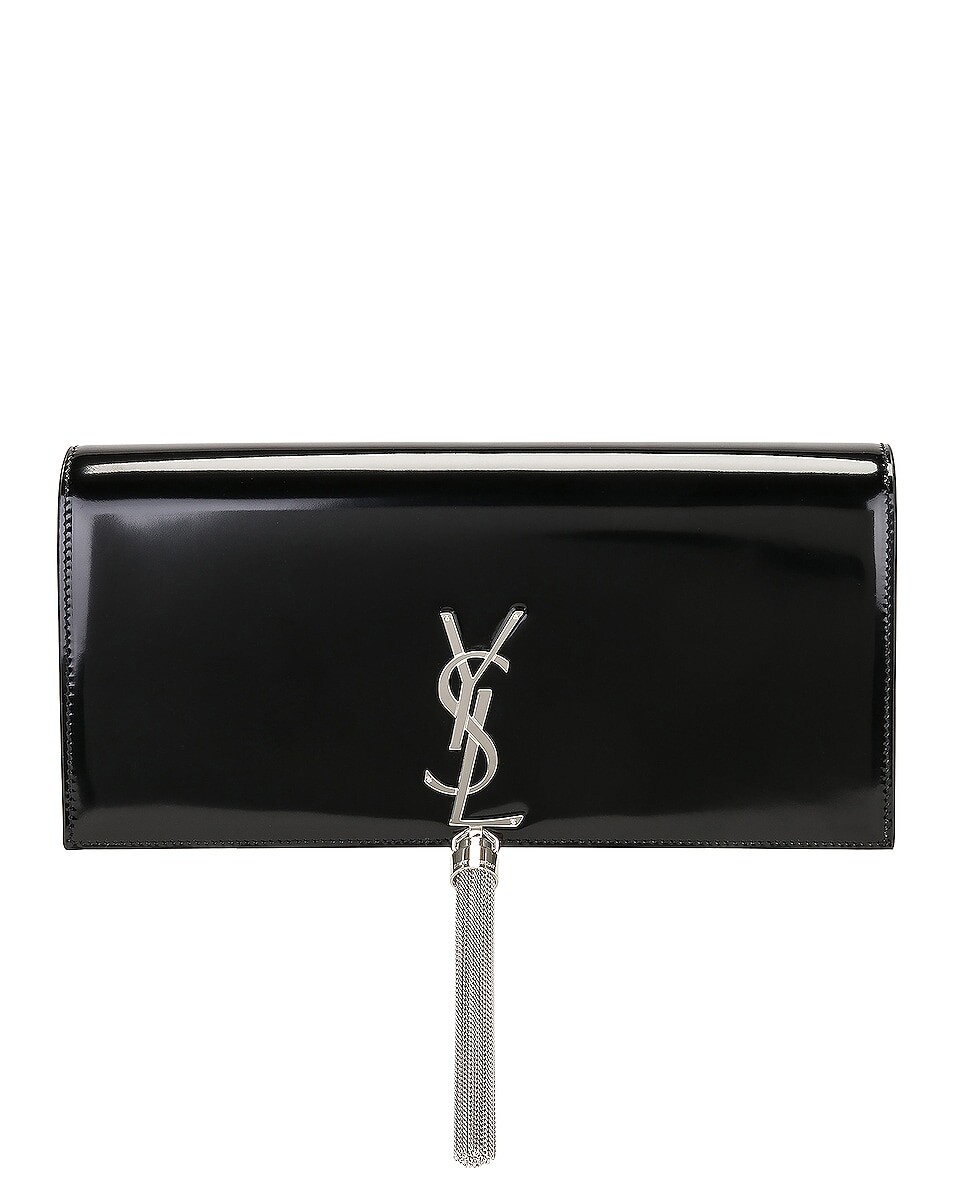 

Сумка Saint Laurent Kate Tassel Clutch, неро