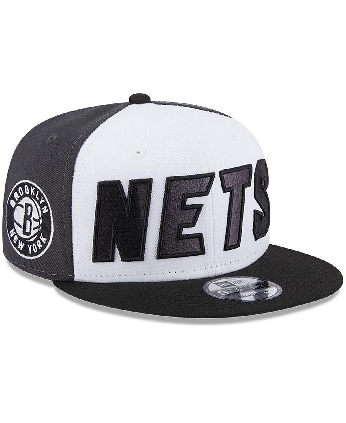

Мужская бело-черная кепка Brooklyn Nets Back Half 9FIFTY Snapback New Era