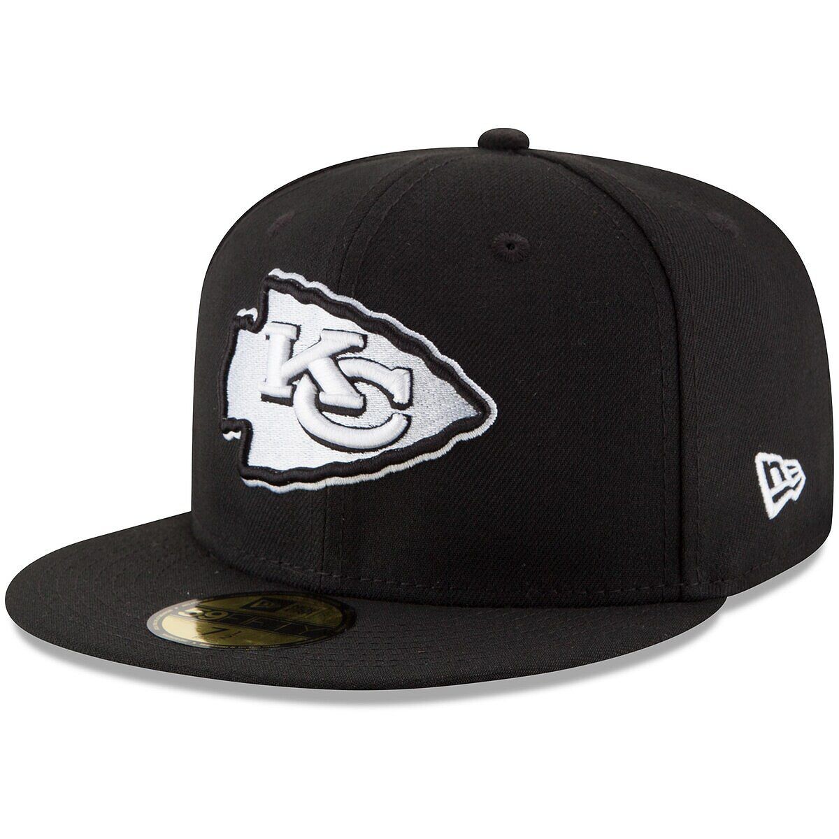 

Мужская черная приталенная шляпа Kansas City Chiefs B-Dub 59FIFTY New Era