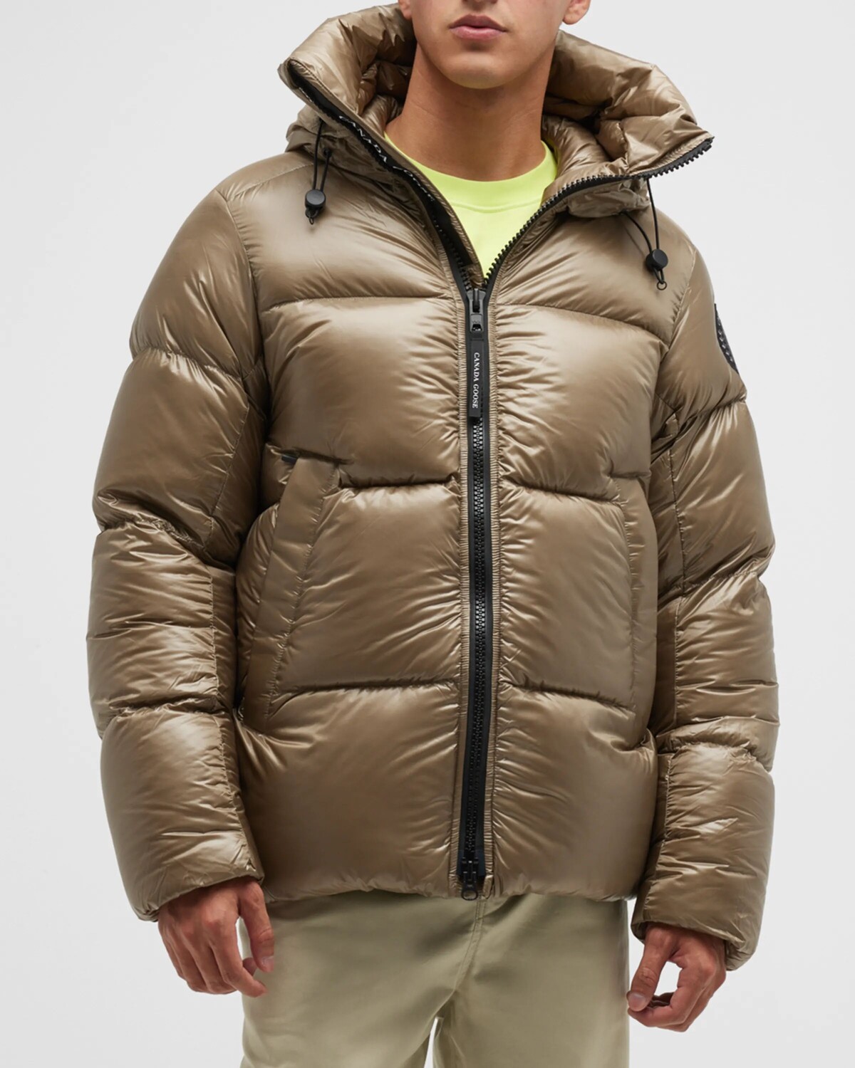 

Мужская черная куртка-пуховик Crofton Disc Canada Goose, цвет Black