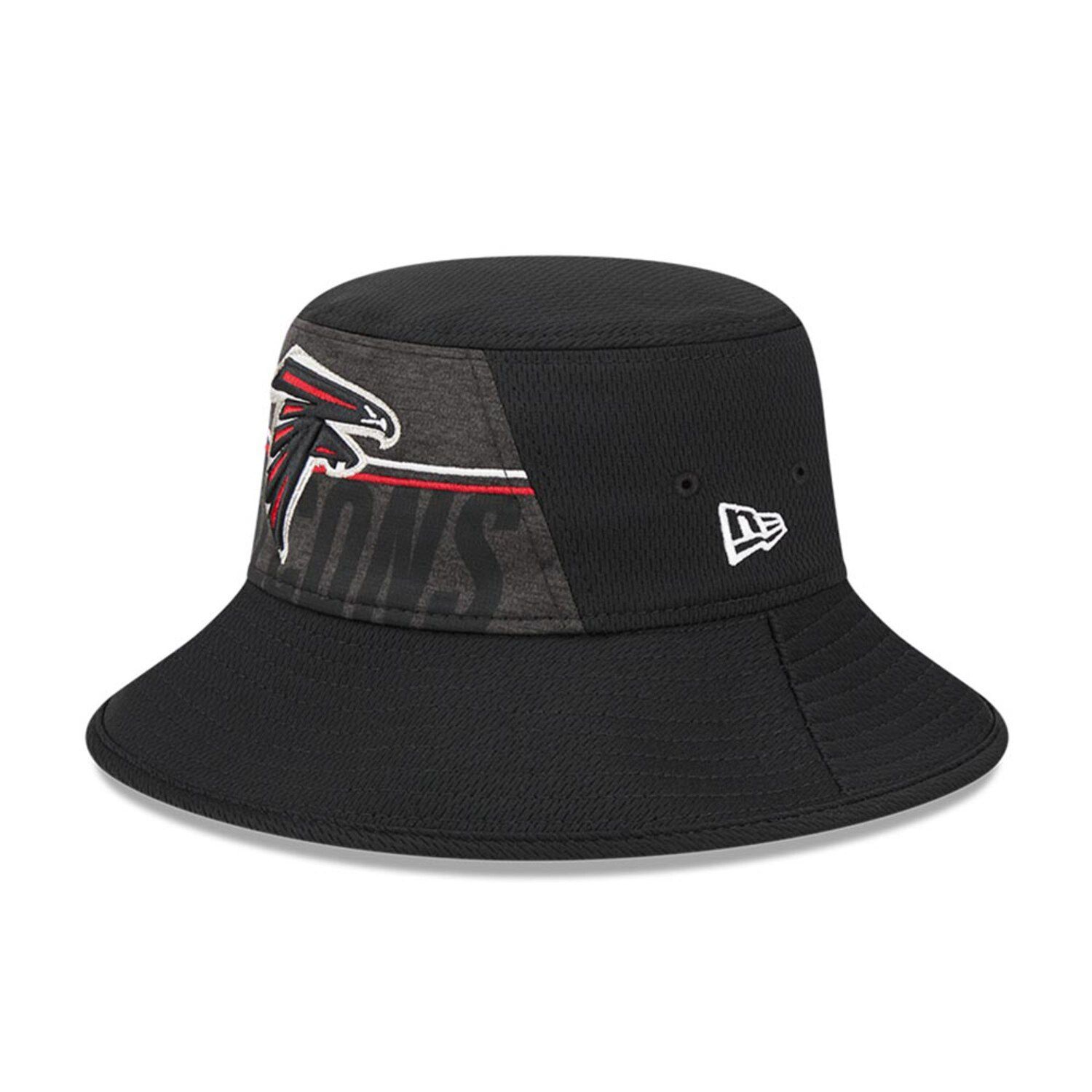 

Мужская эластичная панама New Era Black Atlanta Falcons 2023, тренировочный лагерь НФЛ