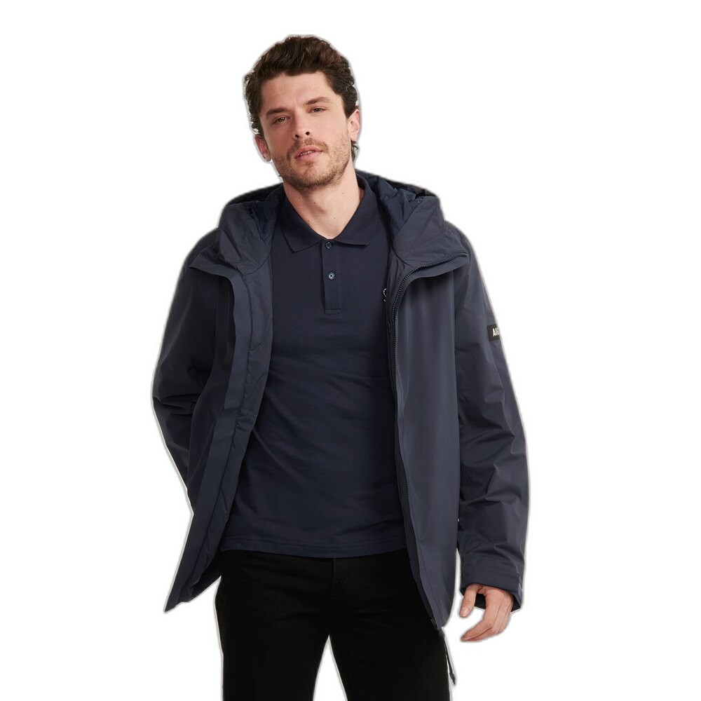 

Куртка Aigle AE0610 hoodie rain, синий