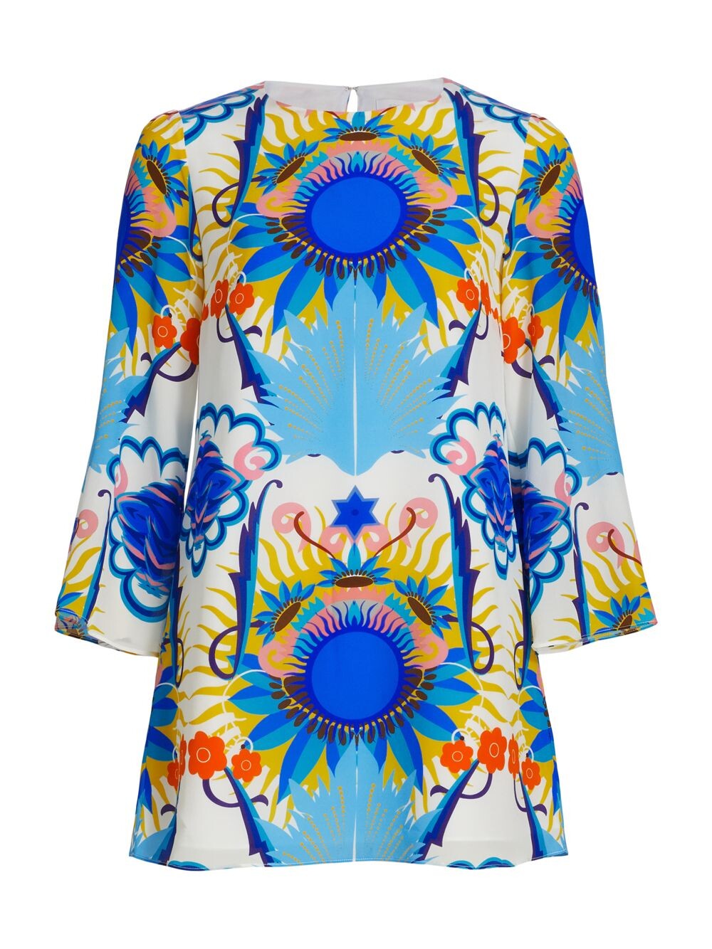 

Мини-платье Sungoddess из крепа Borgo de Nor, белый