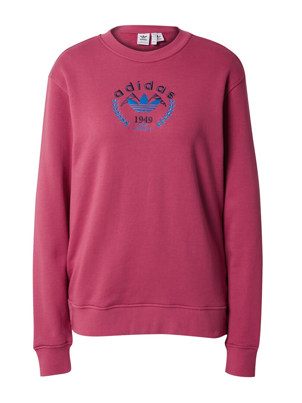 

Толстовка Adidas Crest Embroidery, розовый