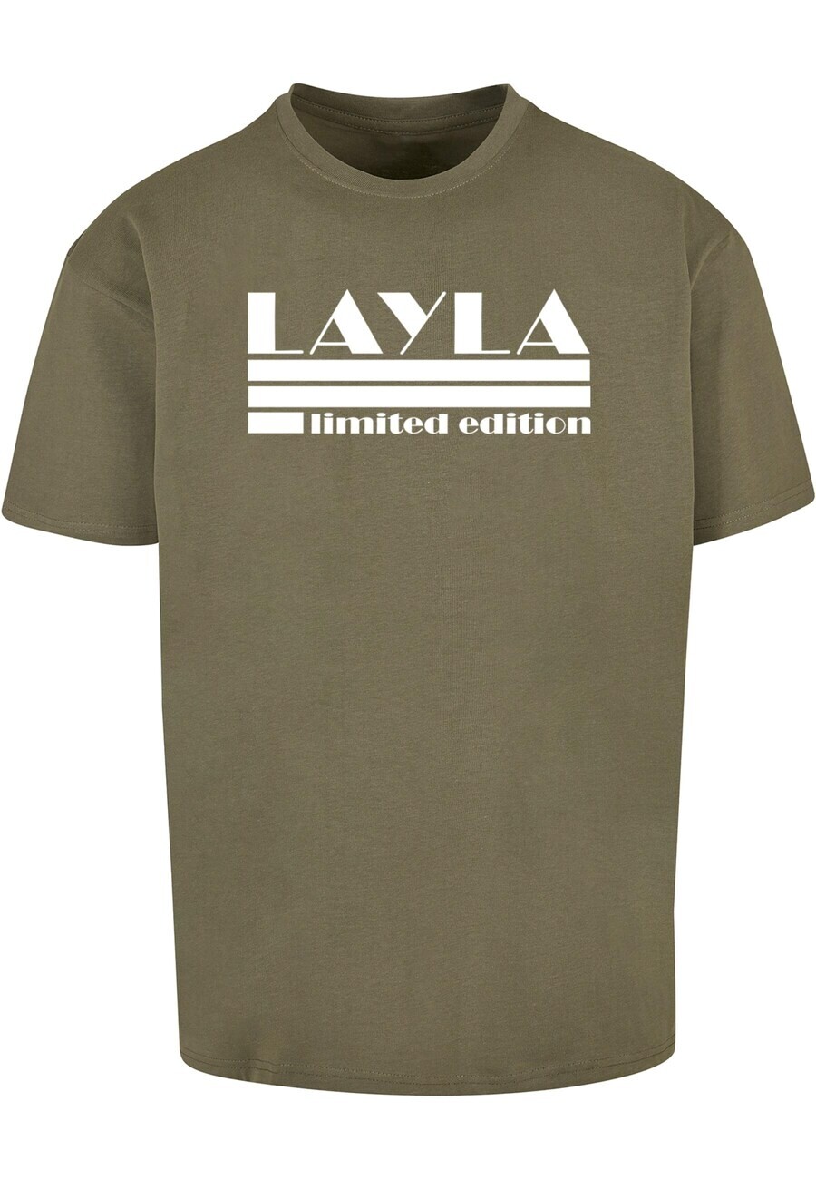 

Футболка Merchcode LAYLA, оливковый, Серый, Футболка Merchcode LAYLA, оливковый