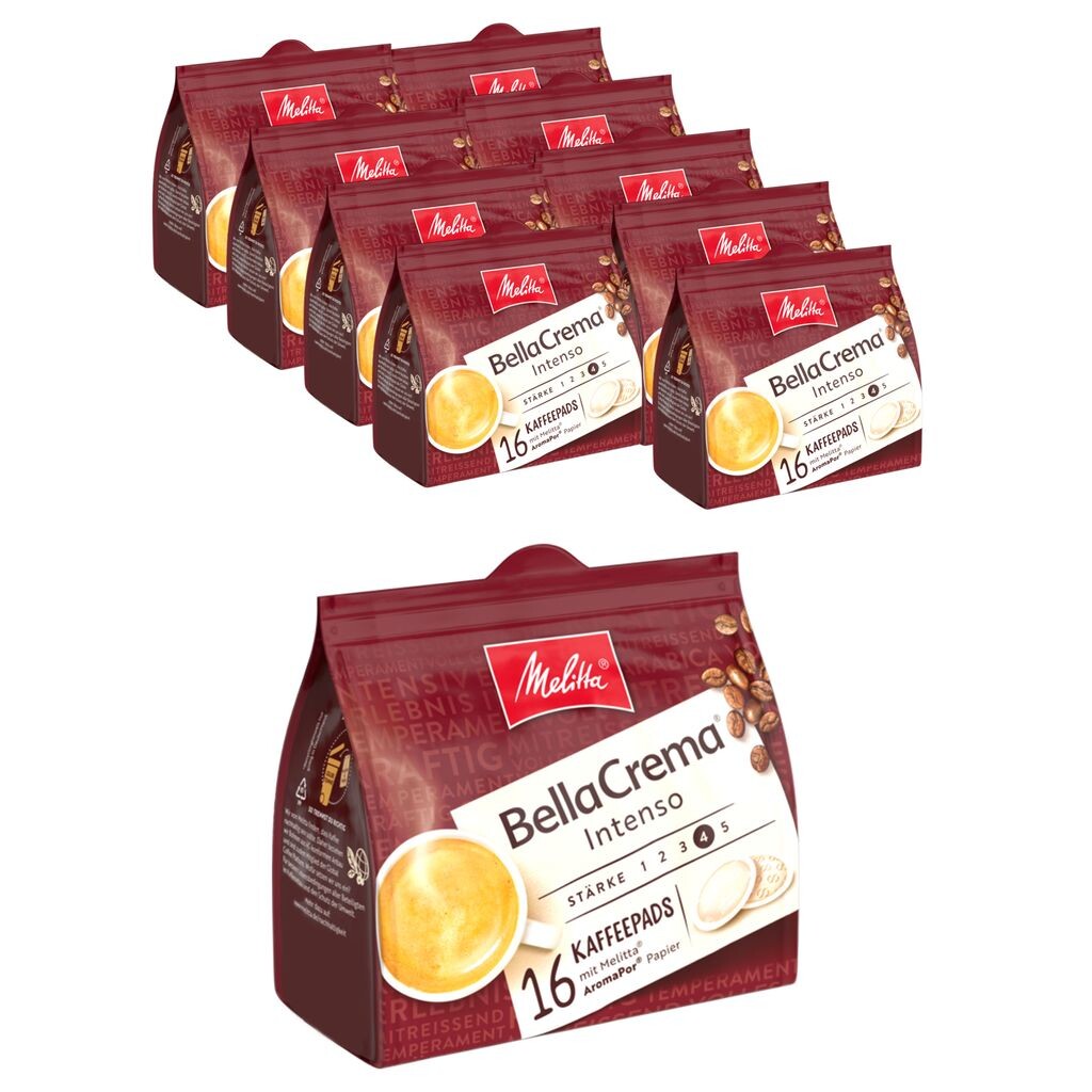 

Кофе MELITTA в капсулах BellaCrema Intenso 10х16 капсул с сильным ароматом