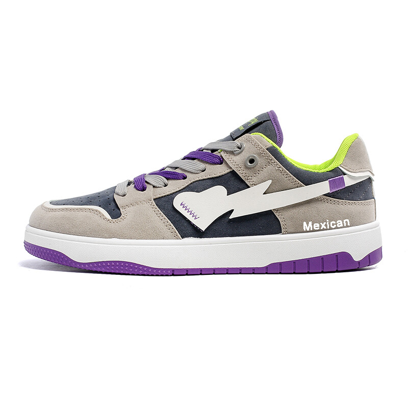 

Кроссовки мужские Lifestyle Shoes Men Low-Top Mexican, черный/фиолетовый