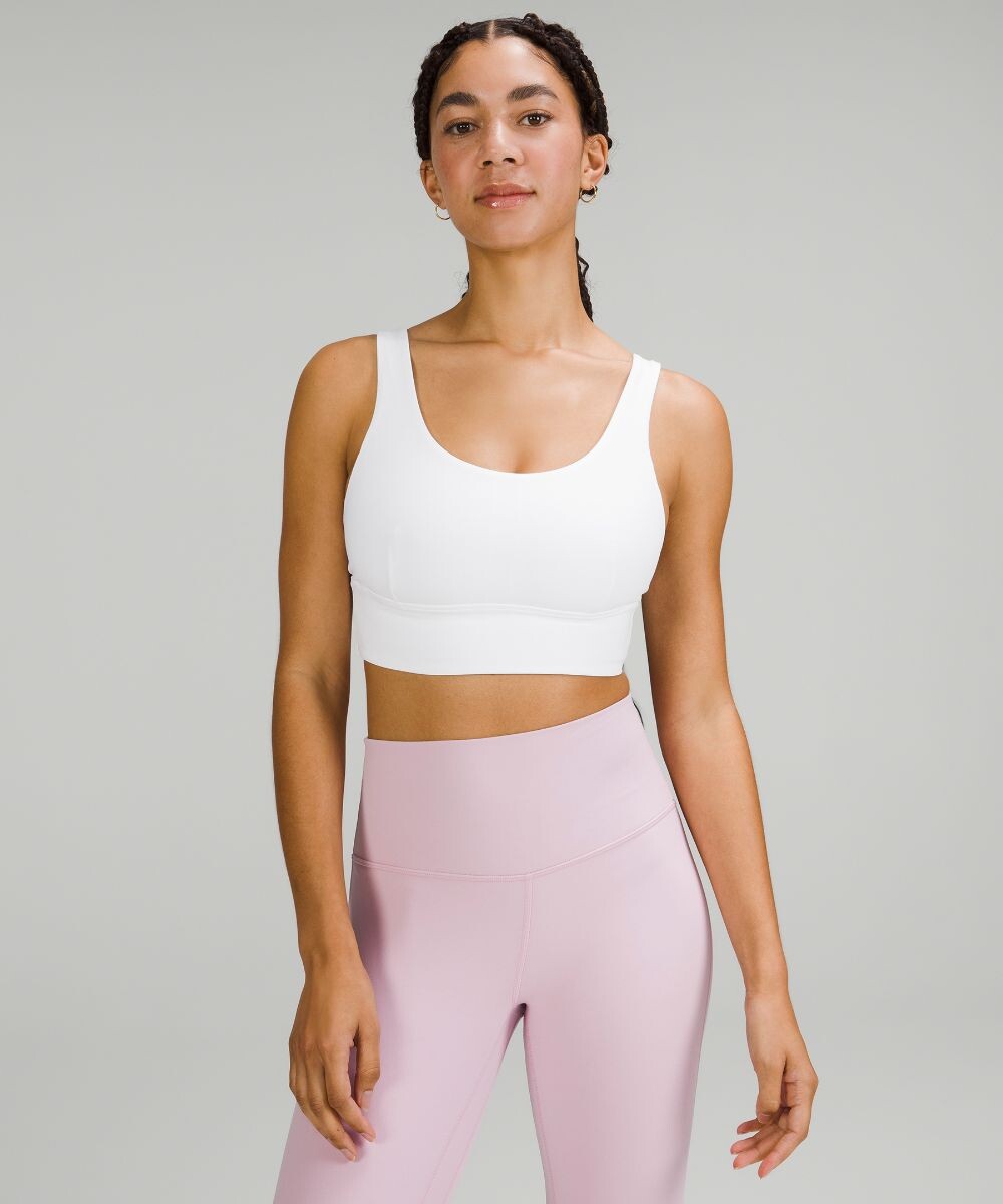 

Спортивный бюсгальтер Lululemon, белый