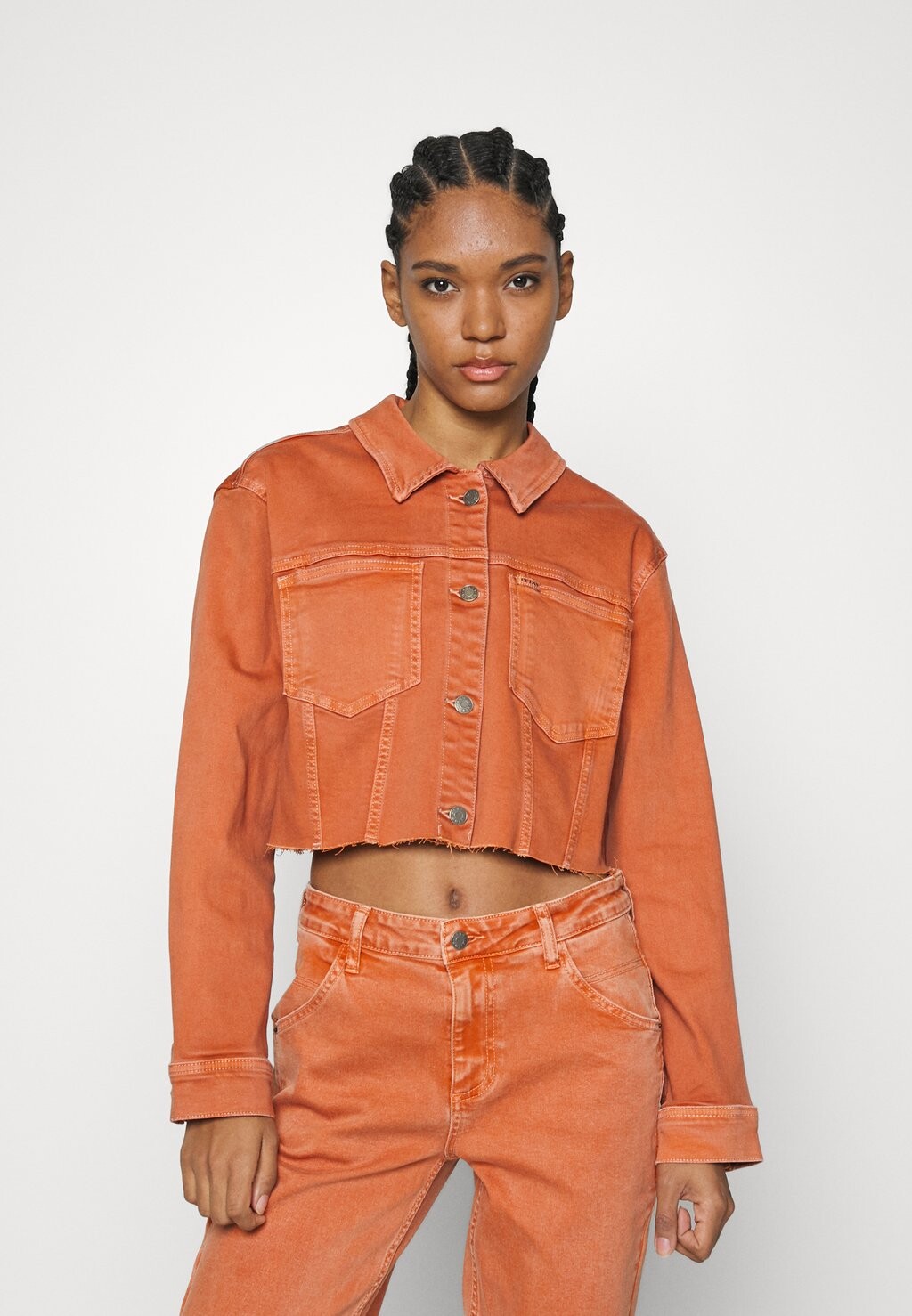 

Джинсовая куртка Guess Originals, Оранжевый