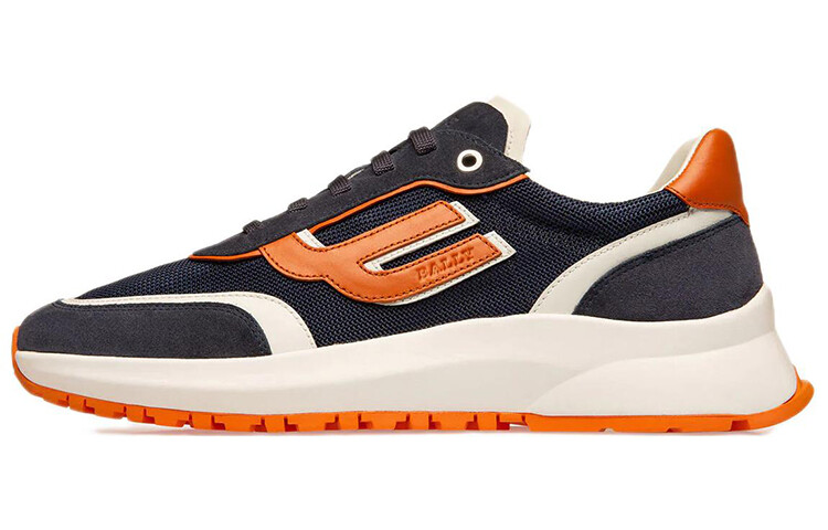 

BALLY Demmy Lifestyle Shoes Men Low-top Blue/White/Orange