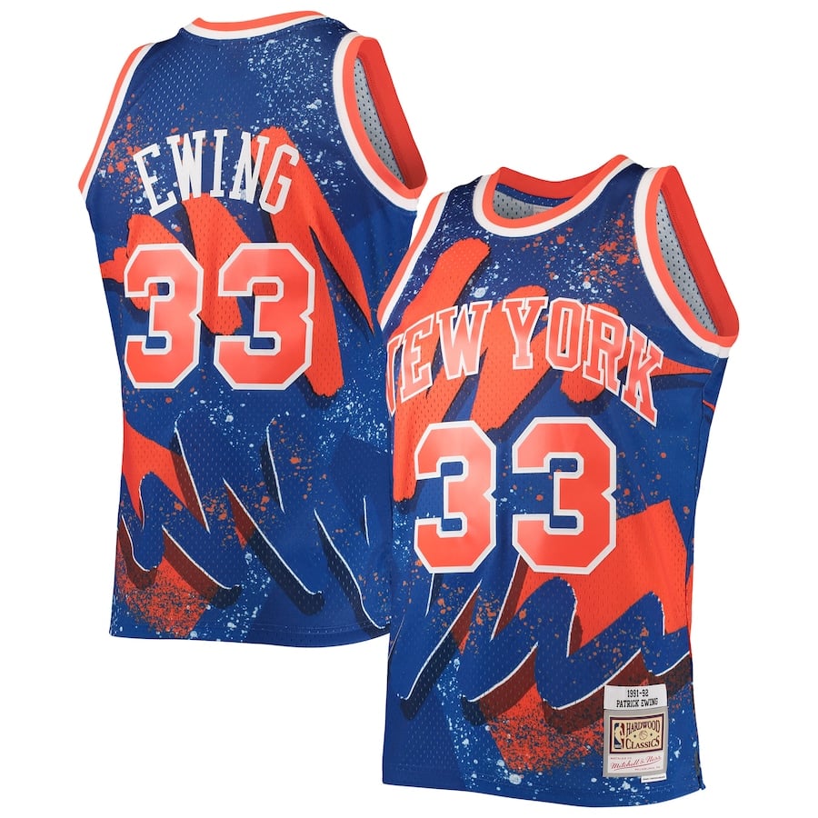 

Джерси Mitchell & Ness New York Knicks, синий