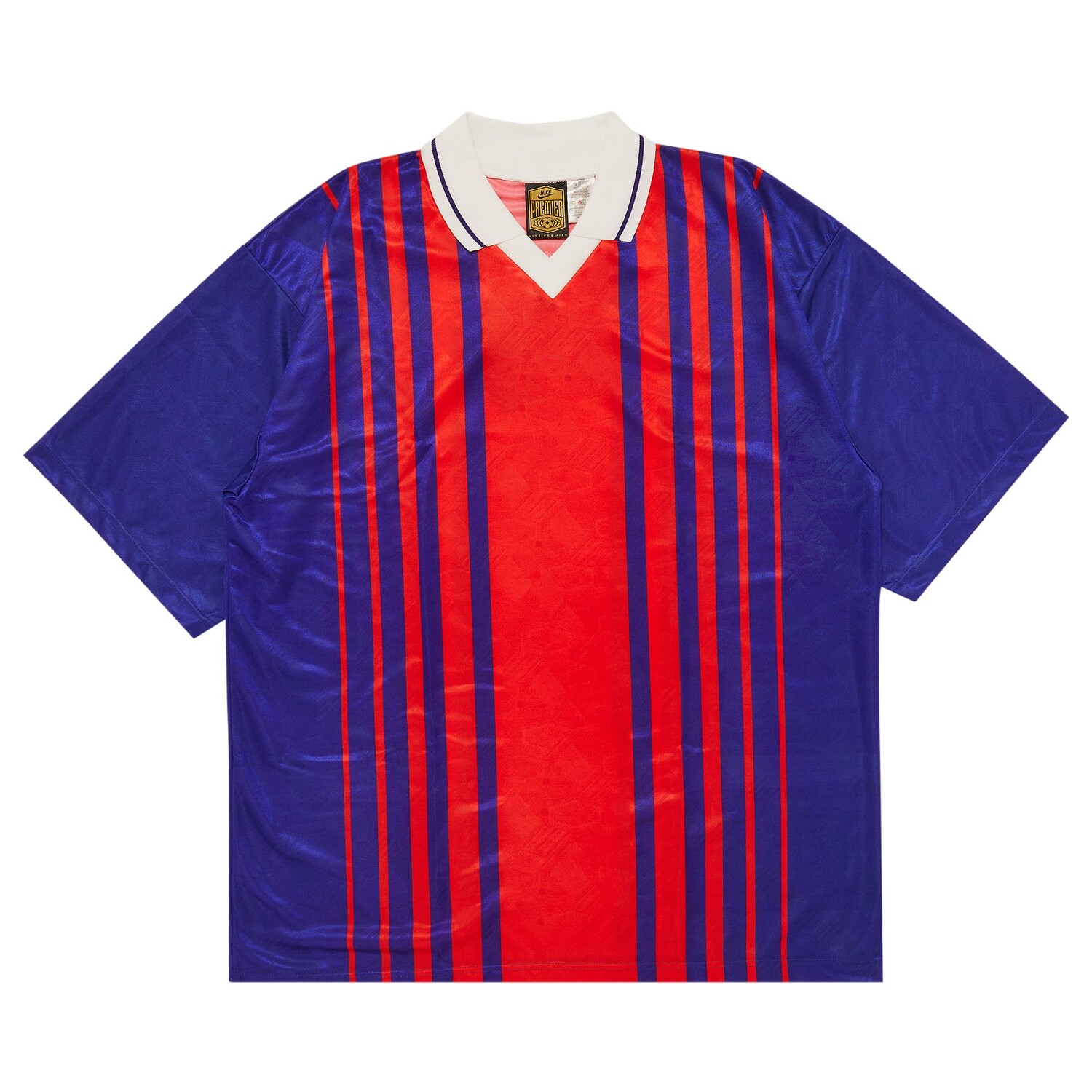 

Полосатая майка Nike Premier Paris Saint-Germain, цвет синий/красный