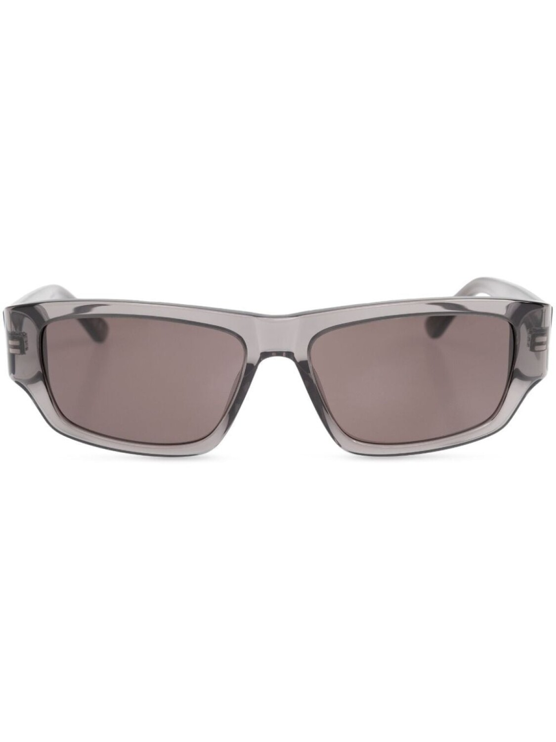 

Солнцезащитные очки Balenciaga Eyewear с принтом в прямоугольной оправе, серый