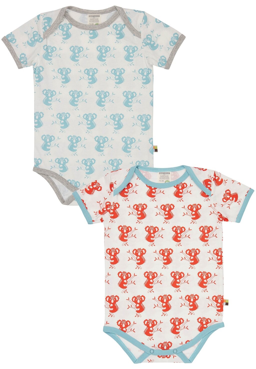 

Боди KURZARM 2 PACK loud + proud, цвет karminrot