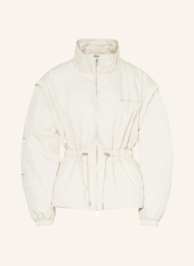 

Куртка dastyni-ga со съемными рукавами Marant Étoile, бежевый