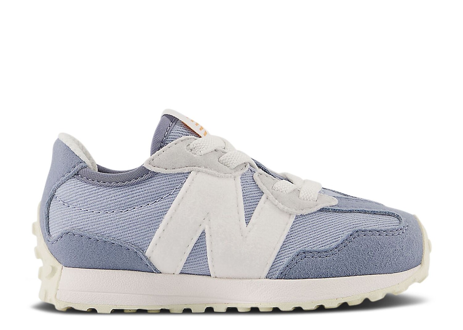 

Кроссовки New Balance 327 Bungee Lace Toddler Wide 'Light Arctic Grey', серый