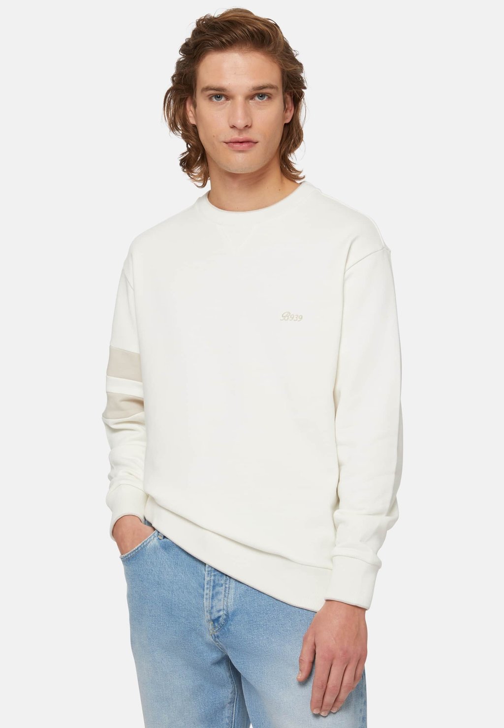 

Толстовка Crew Neck Boggi Milano, белый