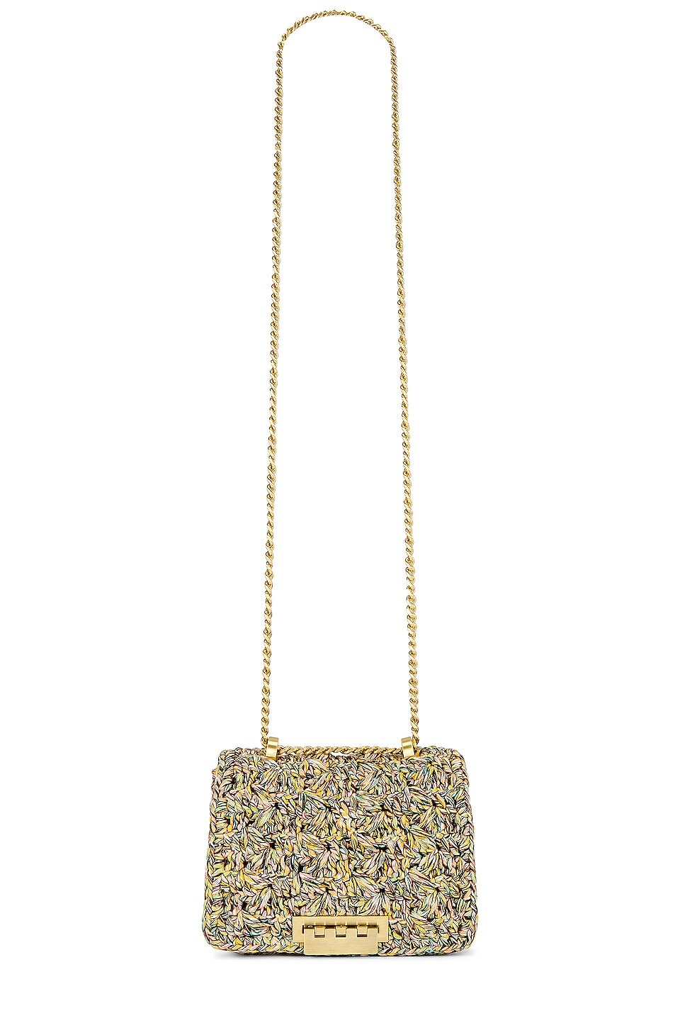

Сумка Zac Zac Posen Soft Earthette Mini Chain Shoulder, цвет Multi Rainbow