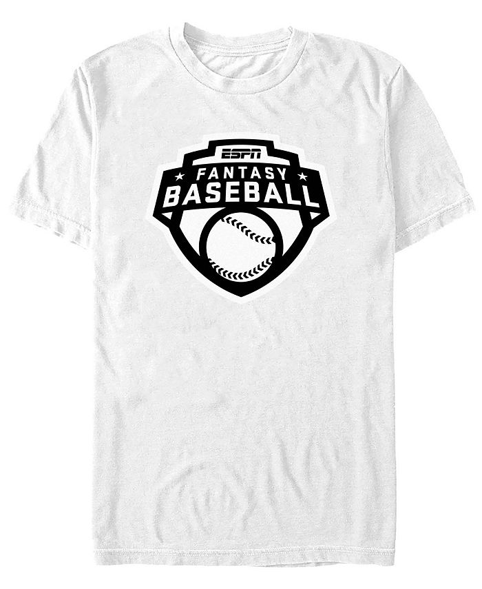 Мужская бейсбольная футболка с короткими рукавами ESPN X Games Fantasy Baseball Fifth Sun, белый