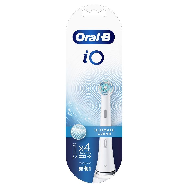 Oral-B iO Ultimate Clean электрические зубные щетки, 4 шт. комплект насадок oral b io ultimate clean