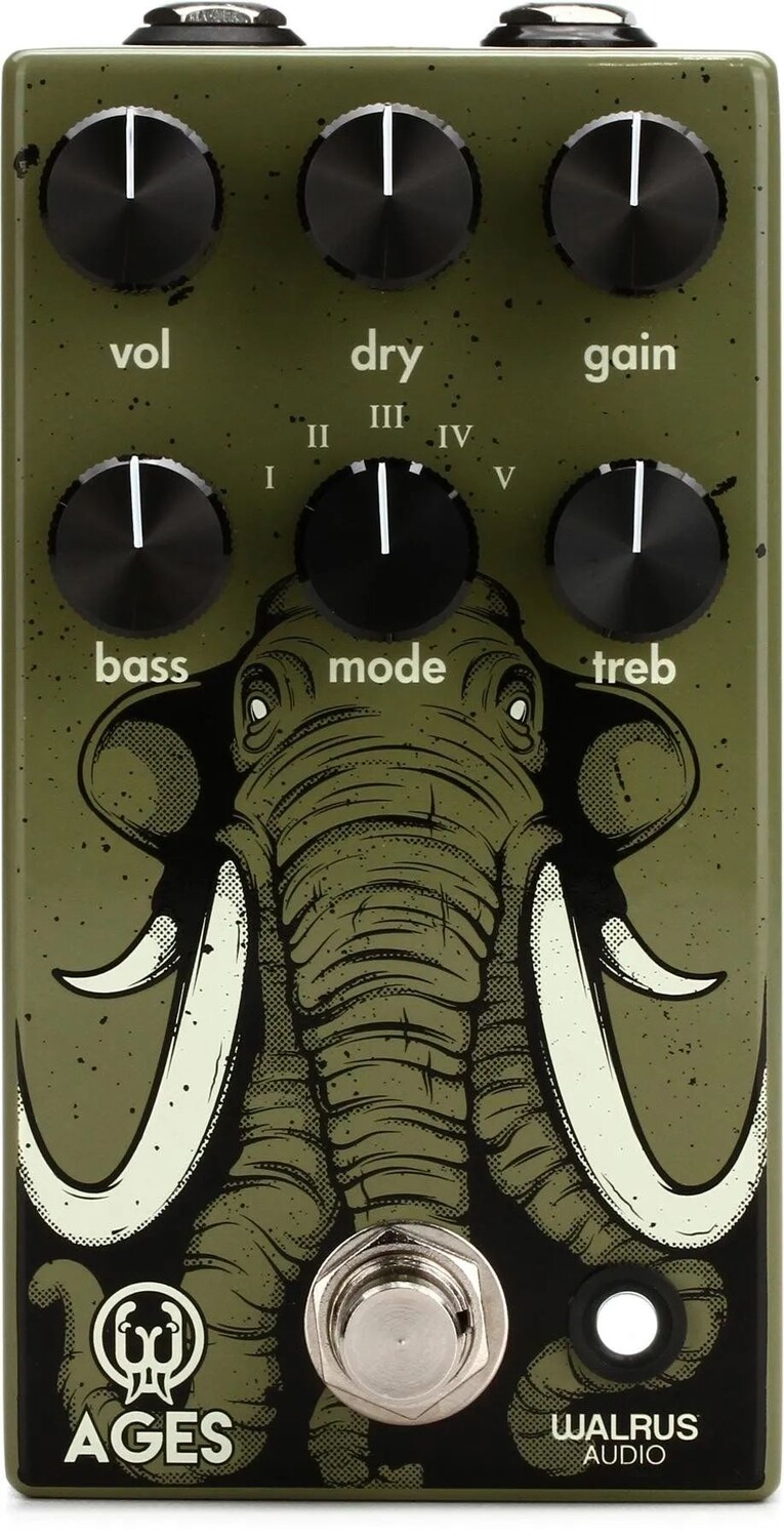 

Педаль овердрайва Walrus Audio Ages с 5 состояниями