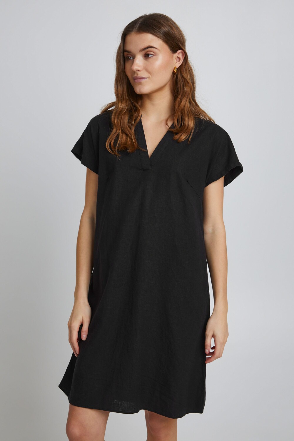 

Платье b.young Sommer BYFALAKKA V NECK DRESS 20811336, черный