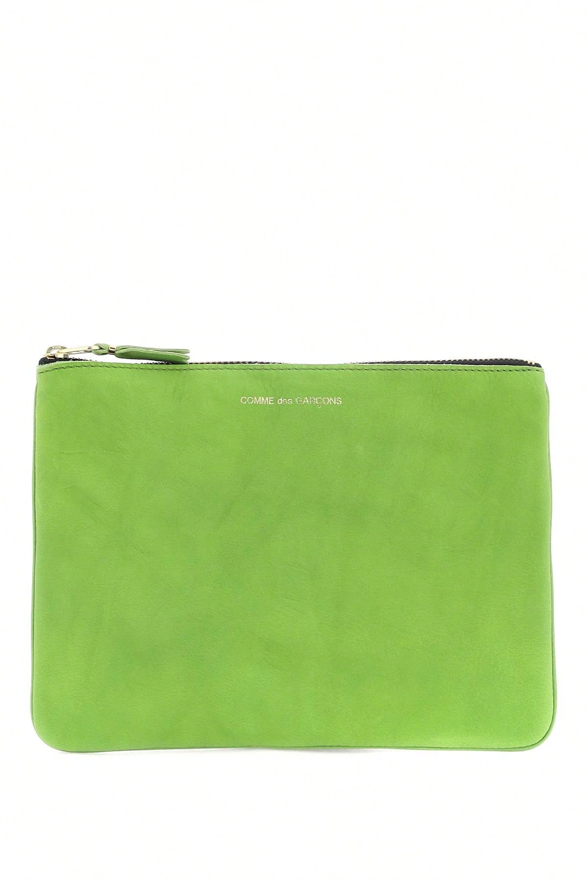 Классический кошелек Comme Des Garcons, зеленый классический кошелек comme des garcons зеленый