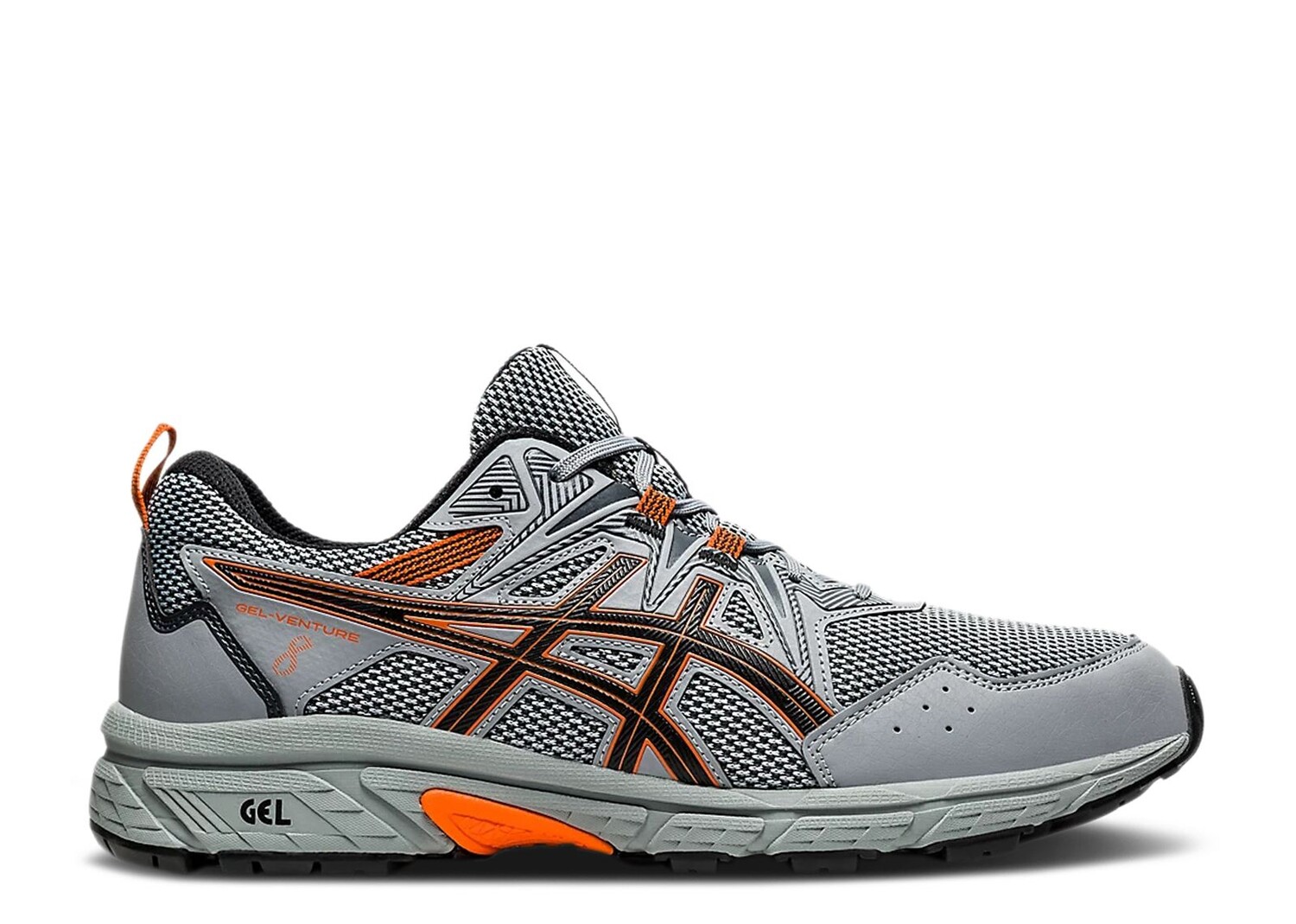

Кроссовки ASICS Gel Venture 8 4E Extra Wide 'Sheet Rock Habanero', серый