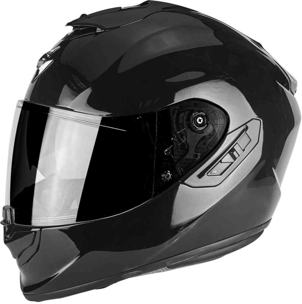 EXO 1400 Воздушный шлем Scorpion, черный шлем мотоциклетный с ушками кролика аксессуар для шлема мотоцикла велосипеда скутера