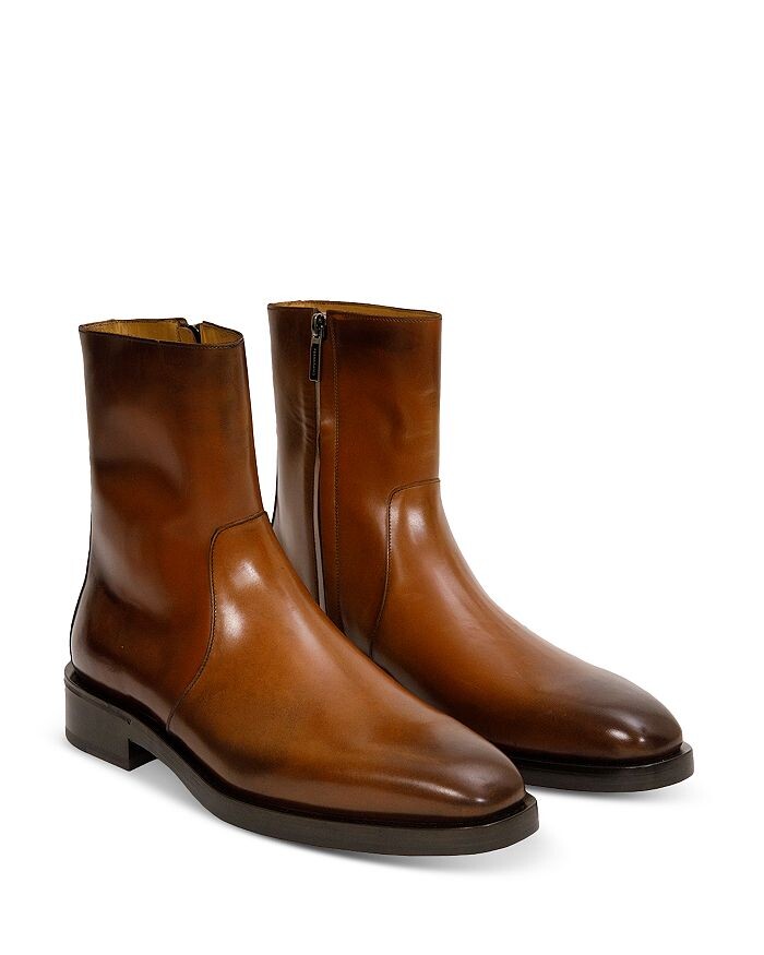 

Мужские ботинки Gerald с высокой боковой молнией Ferragamo