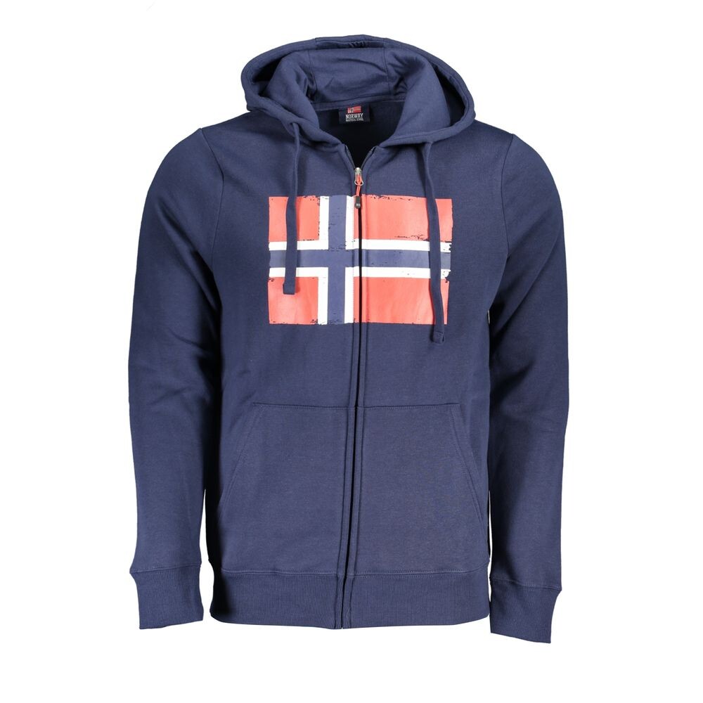 

Мужской хлопковый свитер Норвегия 1963 года Norway 1963, синий