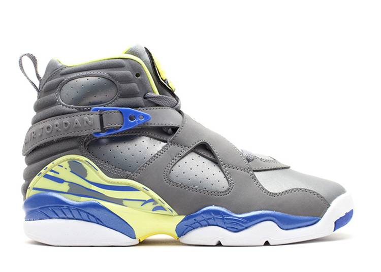 

Кроссовки Air Jordan JORDAN 8 RETRO GS 'LANEY', серый