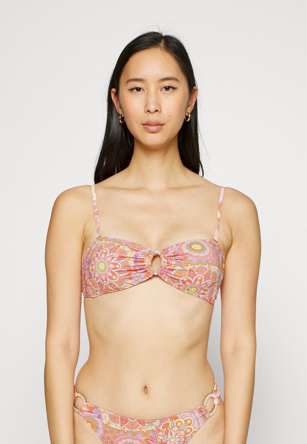 

Верх бикини Billabong, мультиколор, Оранжевый