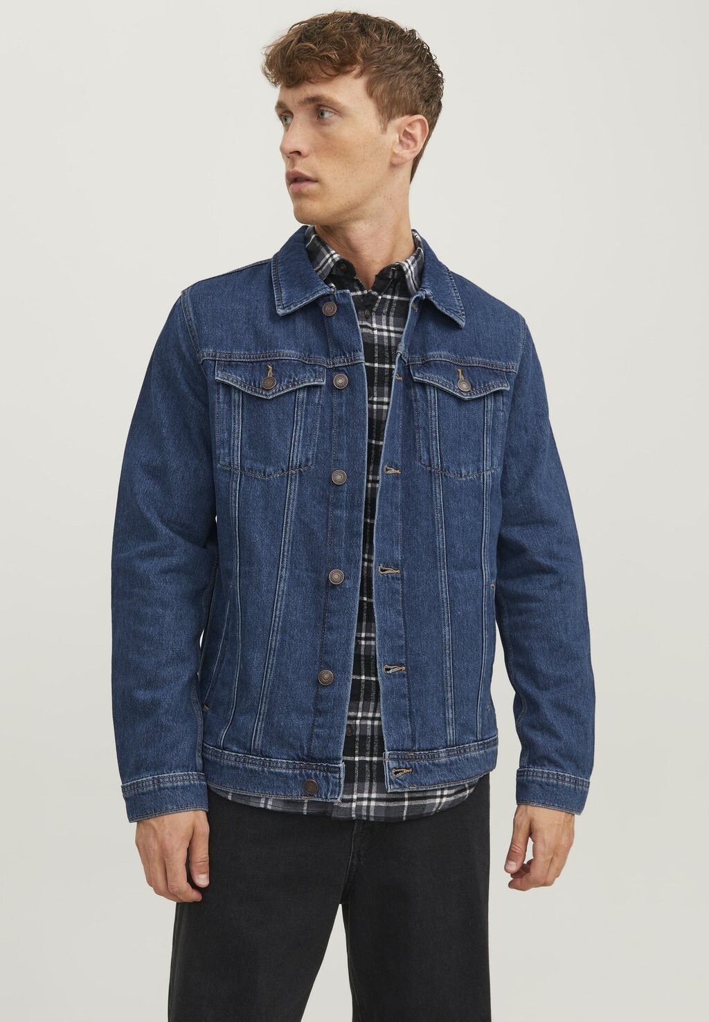 

Джинсовая куртка Jack & Jones, цвет blue denim