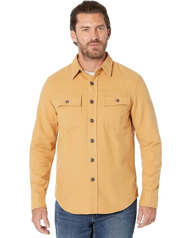 

Рубашка L.L.Bean Signature 1933 Chamois Cloth, цвет Barley