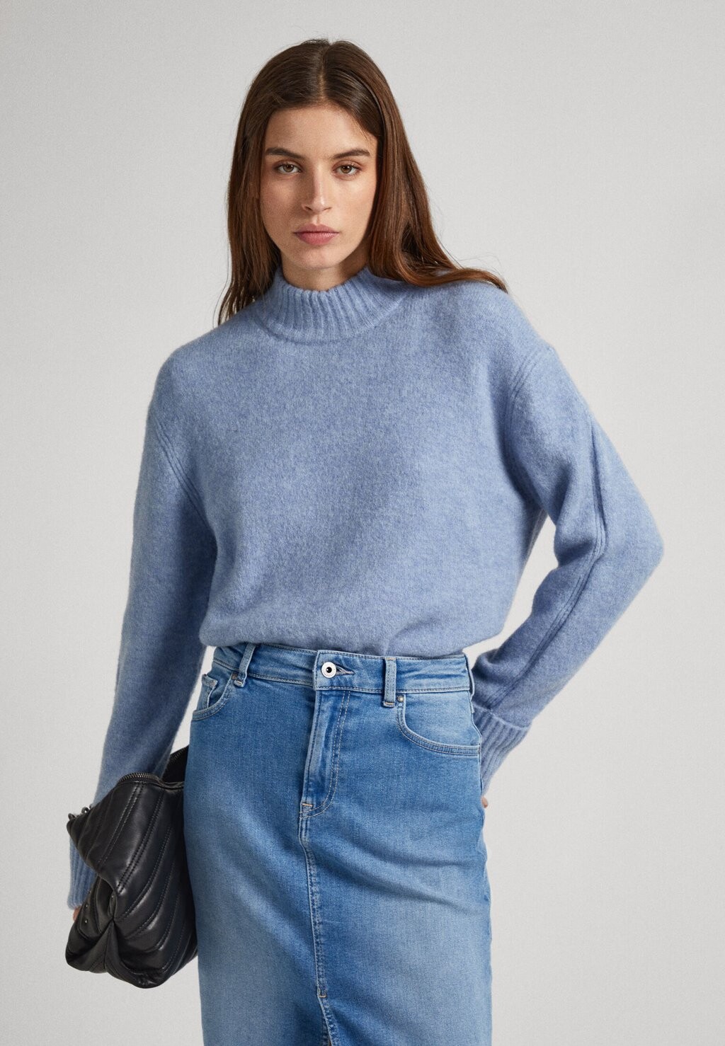 

Свитшот Pepe Jeans ДЕНИСС ПЕРКИНС, цвет steel blue blue