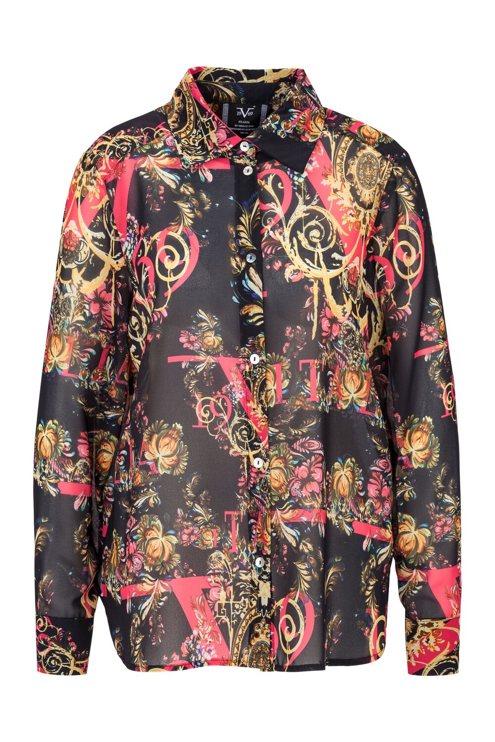 

Блуза Versace Hemd Kala, разноцветный